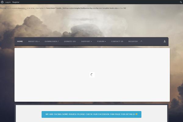 Oblivion theme site design template sample