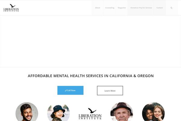 Enfold theme site design template sample