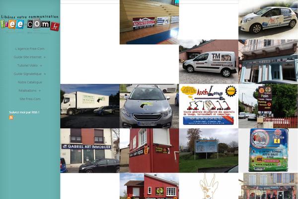 Divi theme site design template sample