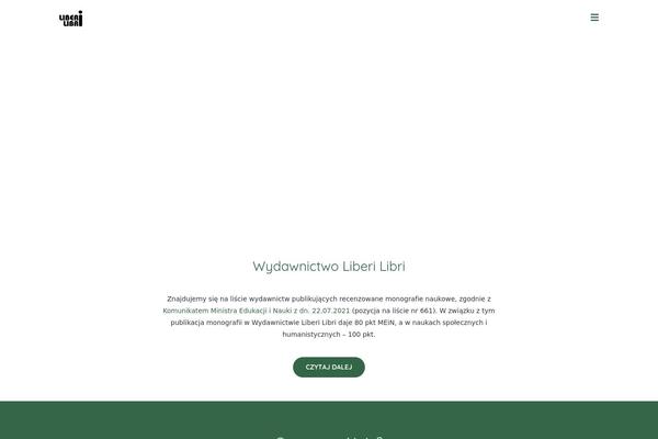 liberilibri.pl site used Yogax-child