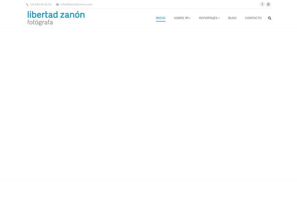 libertadzanon.com site used The7