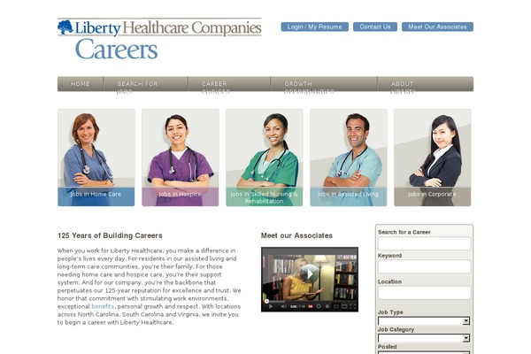 libertycareers.com site used Libertycareers