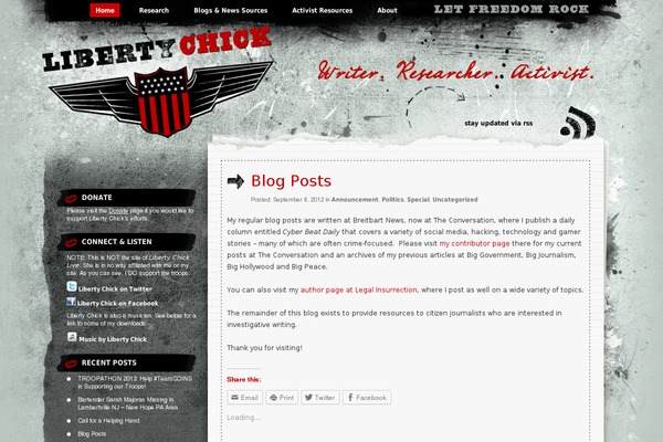 Hickory theme site design template sample
