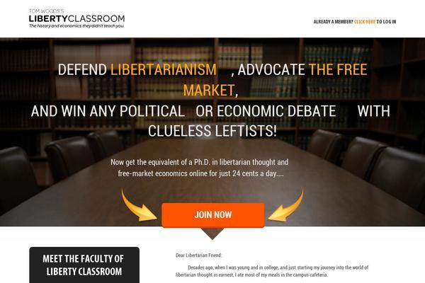 libertyclassroom.com site used Simplicity-online