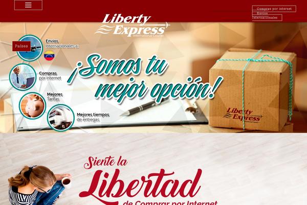 libertyexpress.com.co site used Liberty_wp