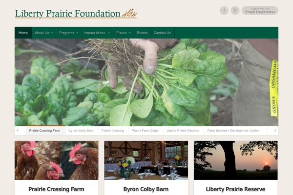libertyprairie.org site used Natural
