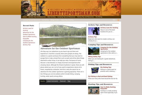 Newsport theme site design template sample