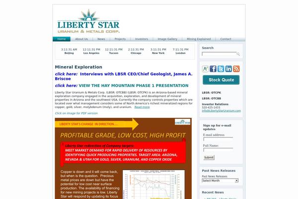 libertystaruranium.com site used Libertystaruranium_1_0