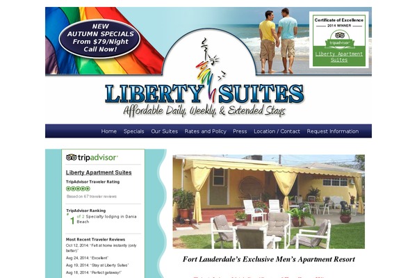 Liberty theme site design template sample