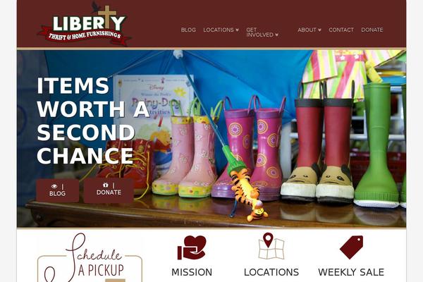 libertythriftstores.com site used Liberty2016
