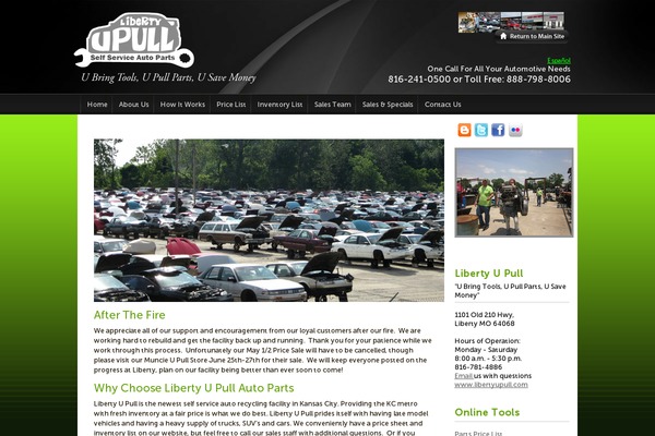 libertyupull.com site used Midwayauto-libertyupull