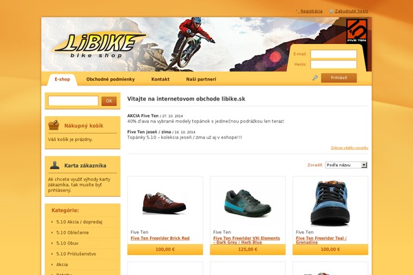 libike.sk site used Libike.sk