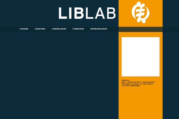liblabsrl.it site used Liblab_srl