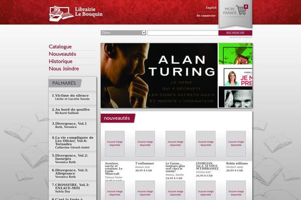 librairielebouquin.com site used Bouquin