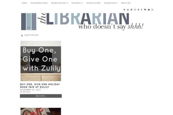 librarianwhodoesntsayshhh.com site used Creative-whim-coral