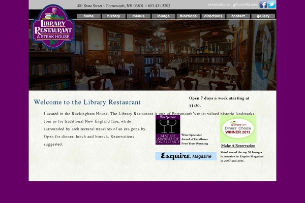 Twenty Eleven theme site design template sample