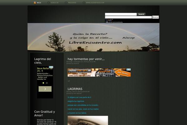 libreencuentro.com site used Newtheme