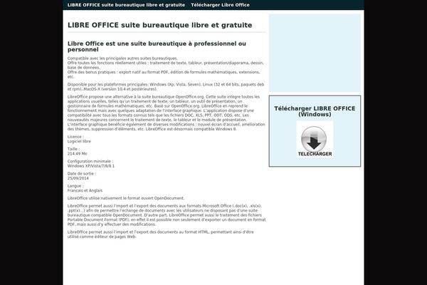 libreoffice.fr site used Parnassa