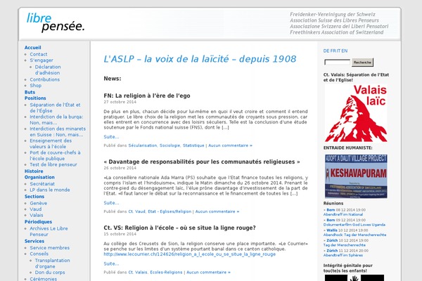 librepensee.ch site used Freidenker