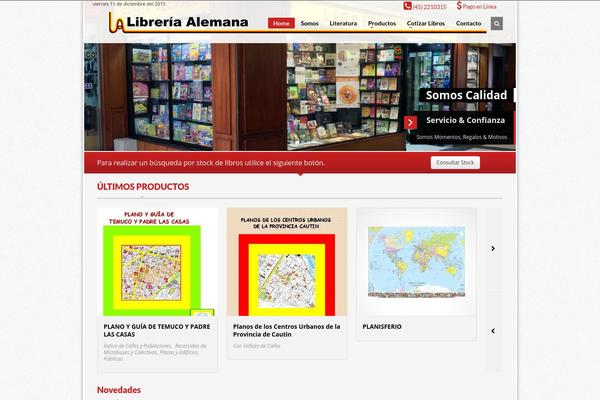 libreriaalemana.cl site used Alemana