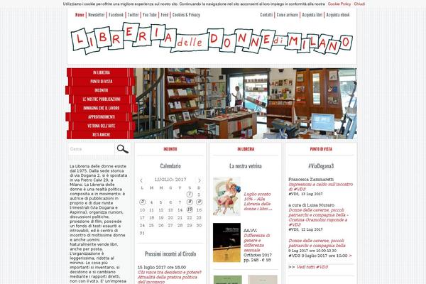 libreriadelledonne.it site used Libreriadelledonne