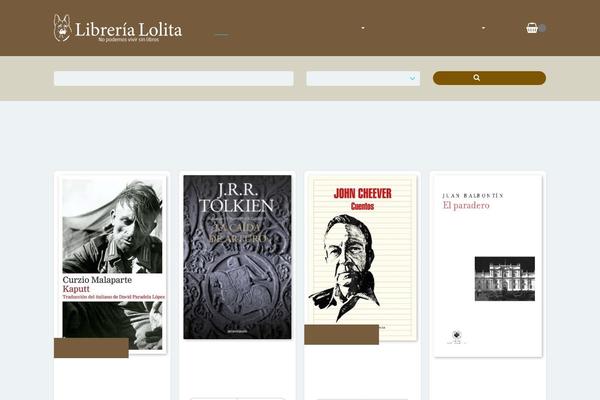 librerialolita.com site used Bookie-wp-child