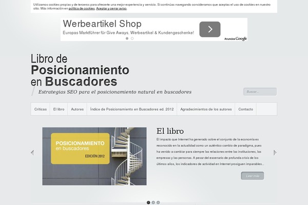librodeposicionamientoenbuscadores.com site used Humanlevel