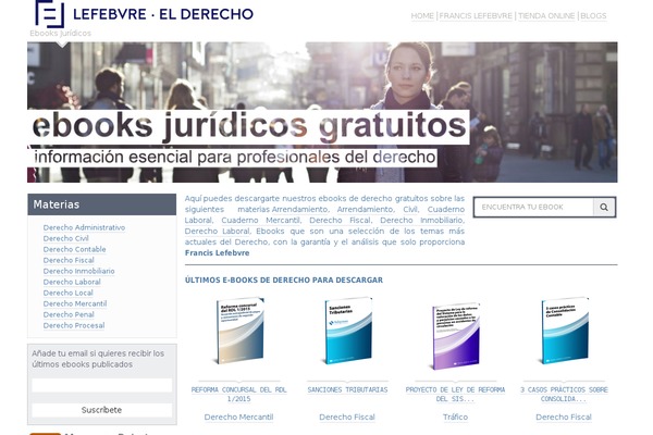 librosdelderecho.com site used Efl