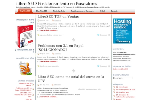 libroseo.net site used Consultores