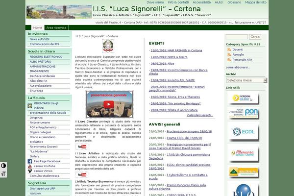 liceicortona.it site used Pasw2013-07dic12