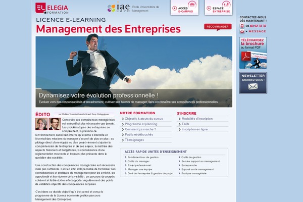 licence-management-des-entreprises.fr site used Lme