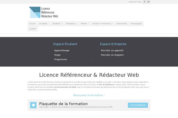 licence-referencement.fr site used Metrolium