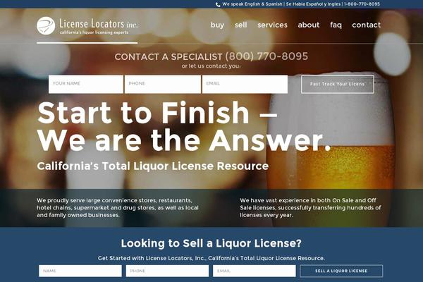 licenselocators.com site used Licence-locators