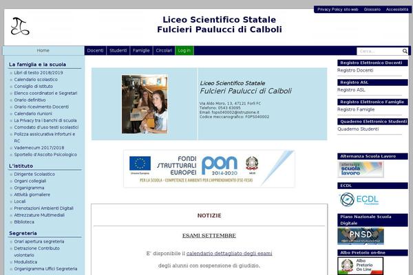 liceocalboli.org site used Pasw2015