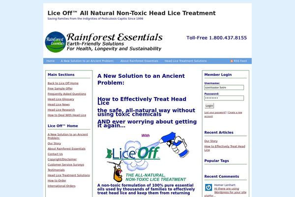 liceoff.com site used Wpmu Dixi