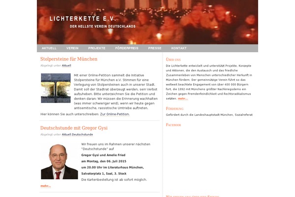 lichterkette.de site used Lichterkette