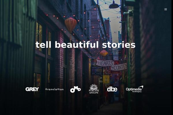 Uncode theme site design template sample