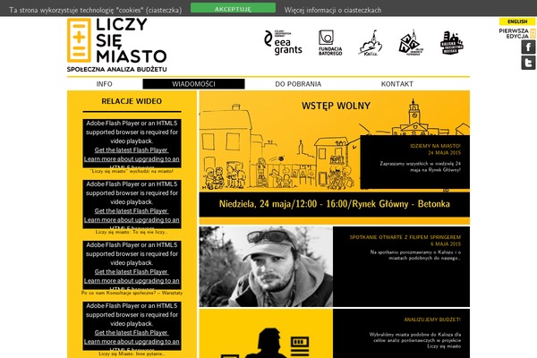 liczysiemiasto.pl site used Liczysiemiasto