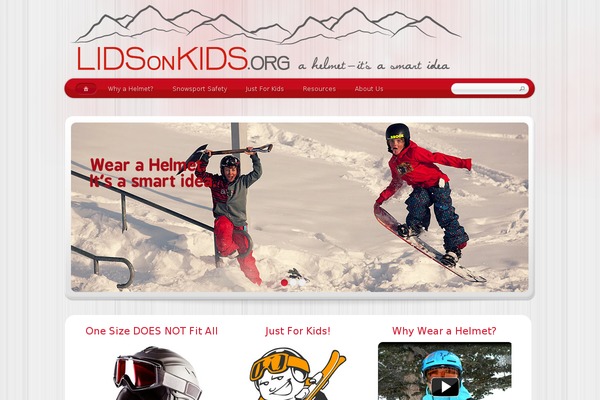 lidsonkids.org site used Boooster