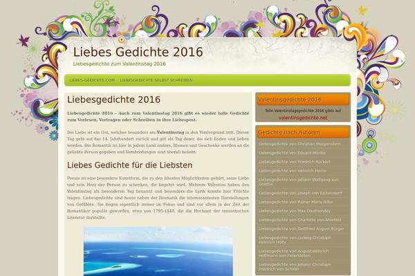 liebes-gedichte.com site used Florance