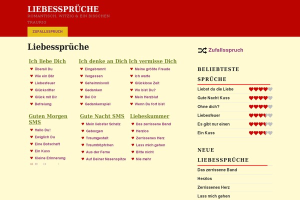 liebesspruechekurz.de site used Hiero-lg