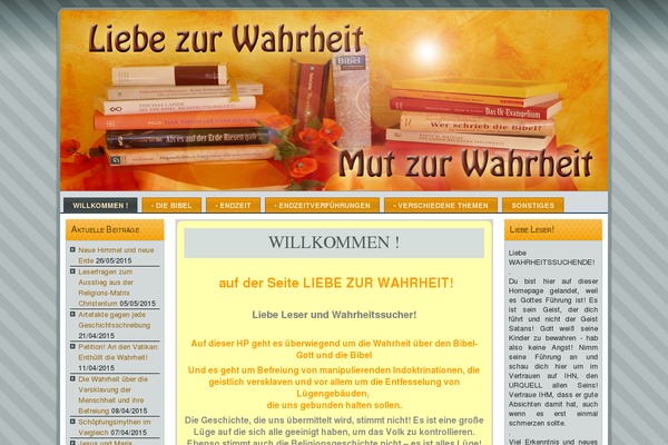 liebezurwahrheit.de site used Businesstheme_orange