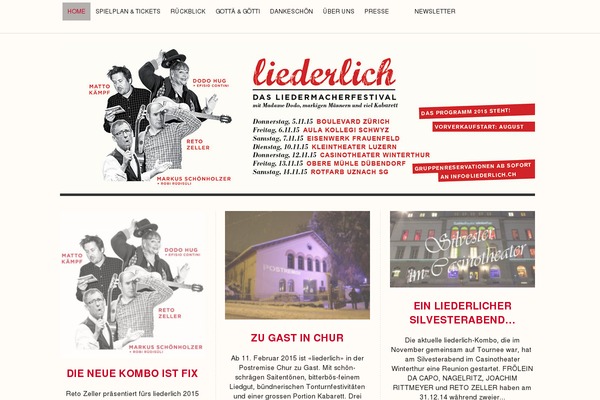 liederlich.ch site used Triton_new