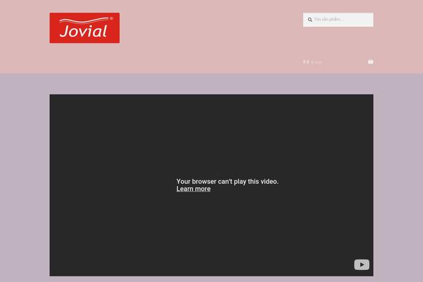 Storefront theme site design template sample