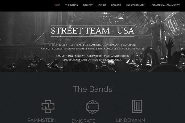 onetone theme site design template sample