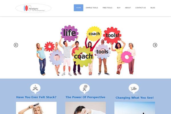 life-coach-tools.com site used Cherry Framework