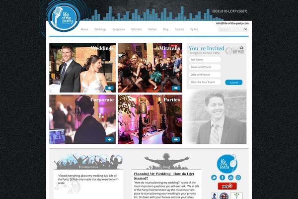 Site using Easing Slider plugin