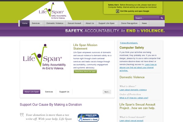 life-span.org site used Perritowp
