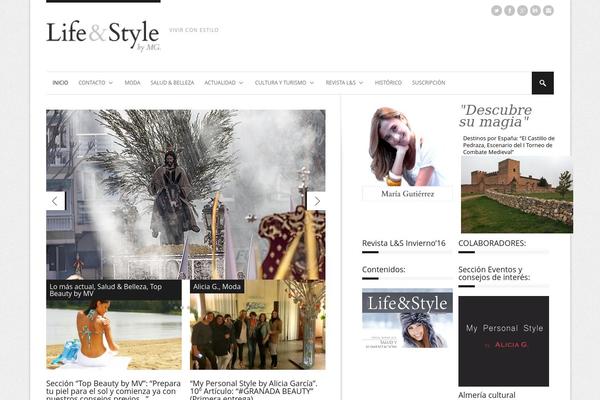 StyleMag theme site design template sample