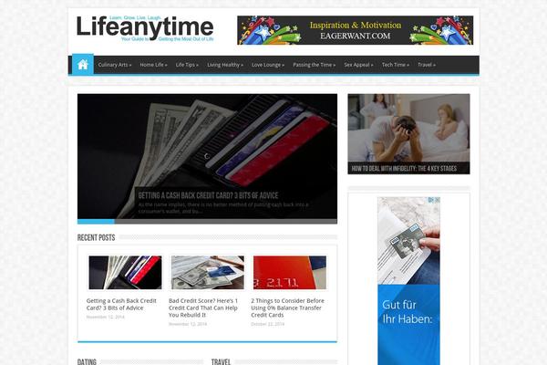 Sahifa theme site design template sample